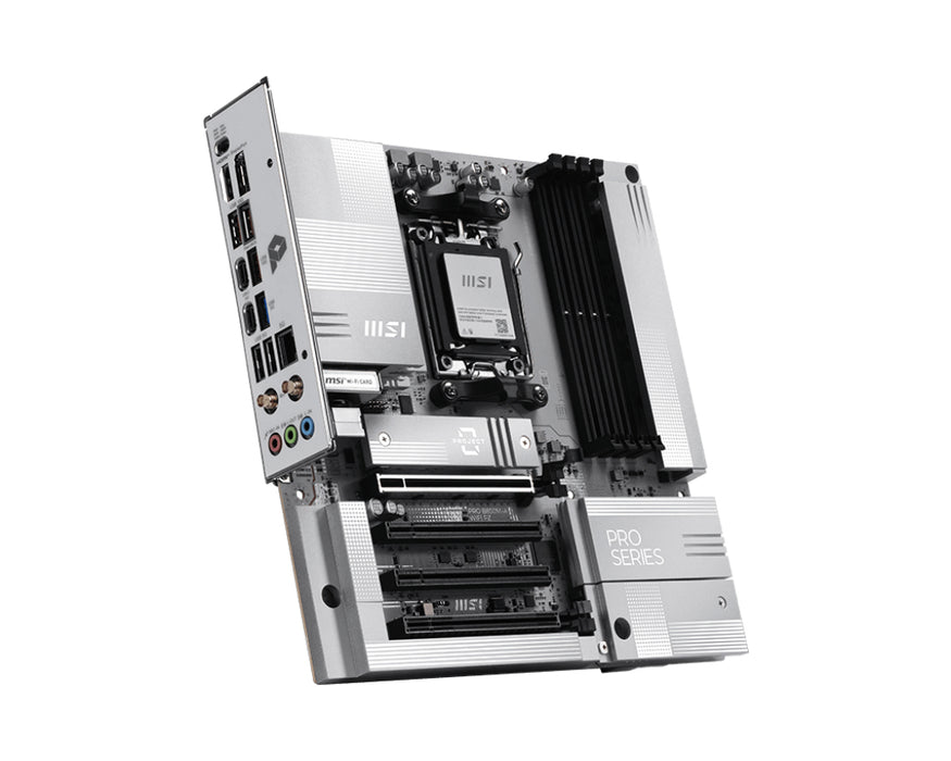 MSI AM5 PRO B850M-A WIFI PZ M-ATX AMD B850 Socket AM5 micro ATX
