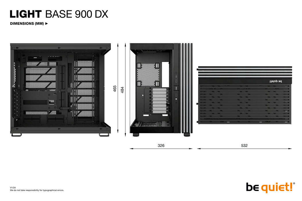 be quiet! LIGHT BASE 900 DX Black