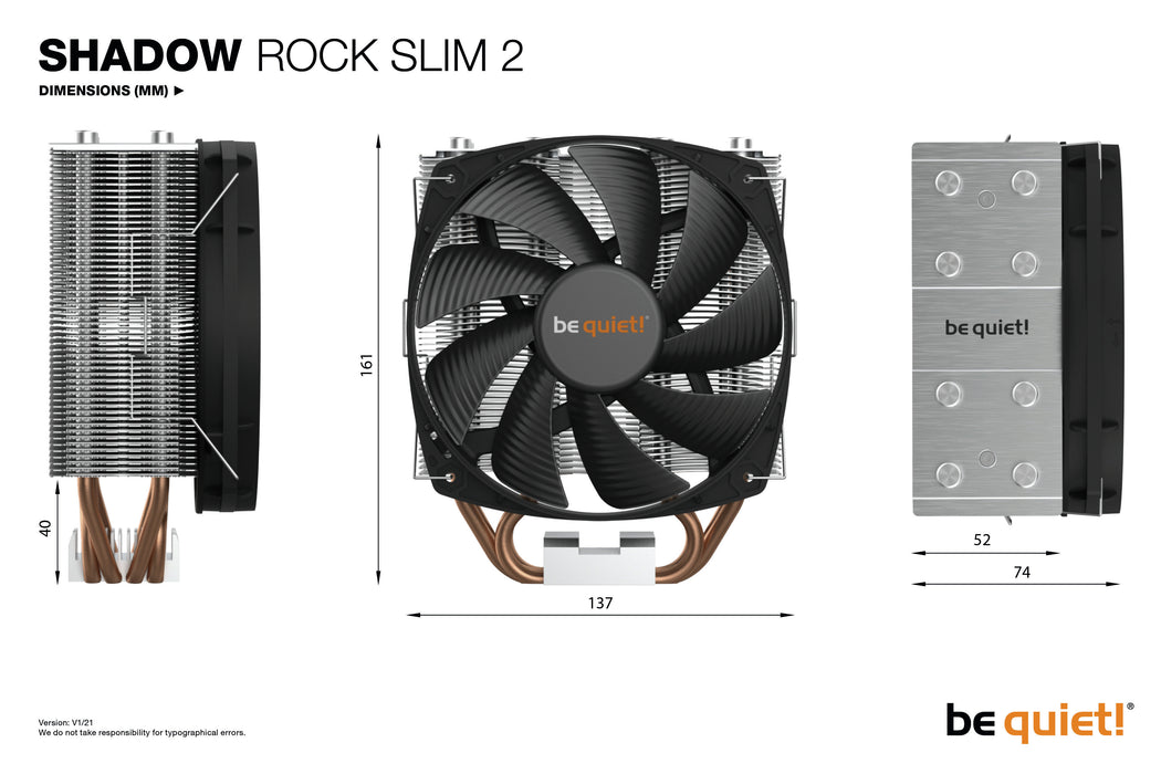 be quiet! SHADOW ROCK SLIM 2