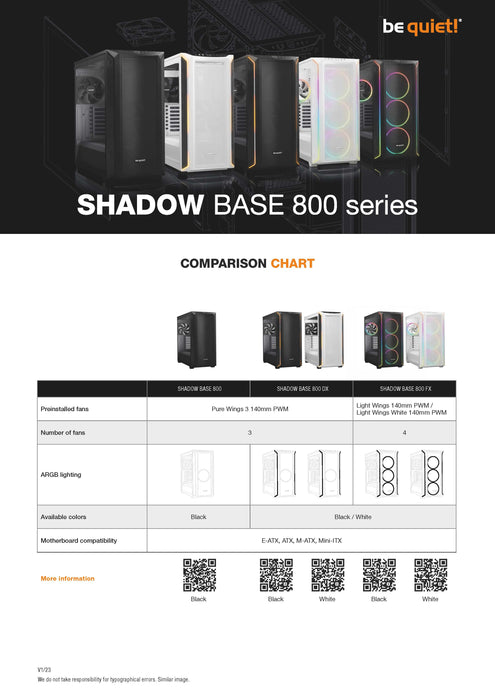 be quiet! Shadow Base 800 Black Midi Tower