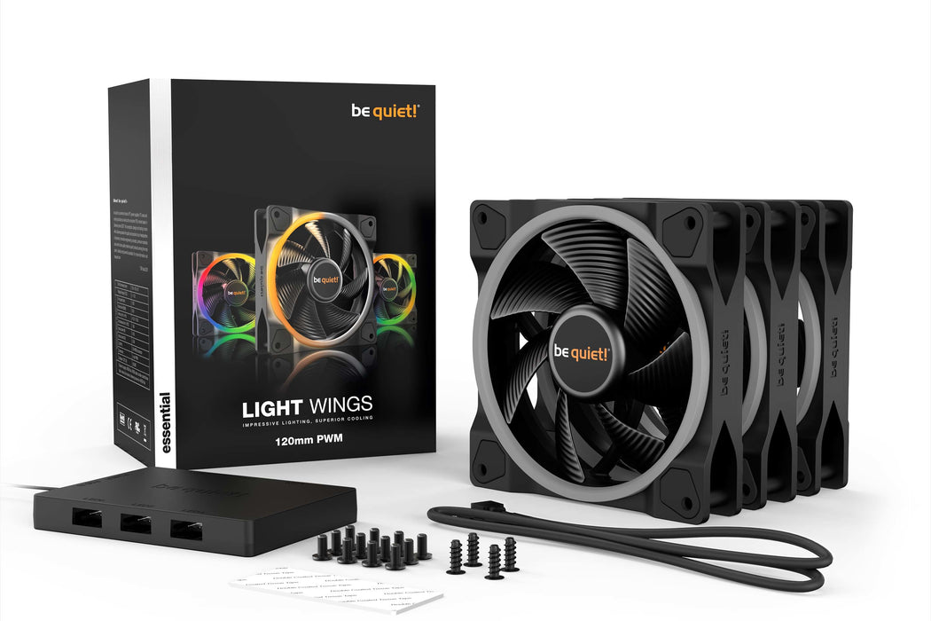 be quiet! Light Wings | 120mm PWM Triple Pack