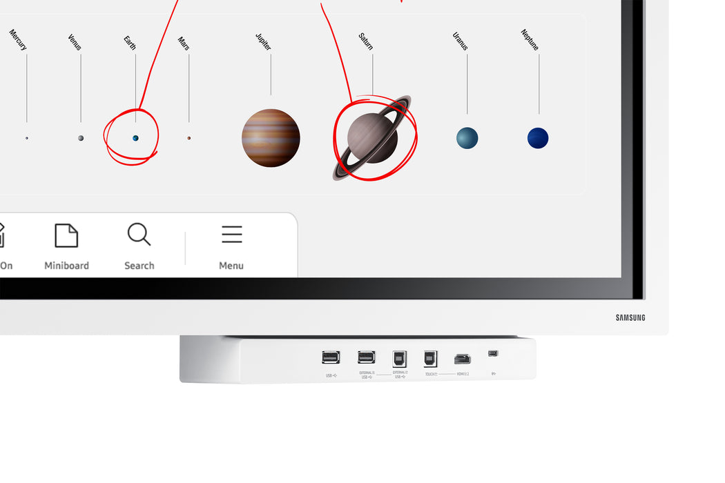 Samsung WM55B interactive whiteboard