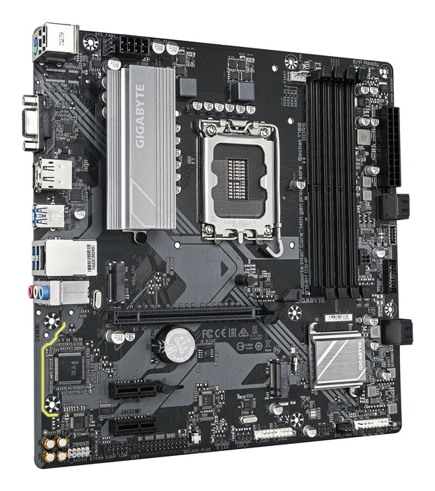 GIGABYTE B760M D3HP Motherboard - Intel Core 14th Gen CPUs, 4+1+1 Phases VRM, up to 5600MHz DDR5, 2xPCIe 4.0 M.2, GbE LAN, USB 3.2 Gen 1