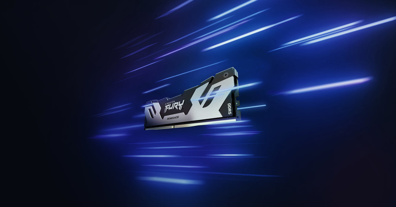 Kingston Technology FURY 96GB 6400MT/s DDR5 CL32 DIMM (Kit of 2) Renegade Silver XMP