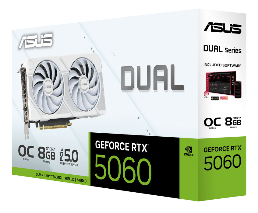 ASUS Dual -RTX5060-O8G-WHITE