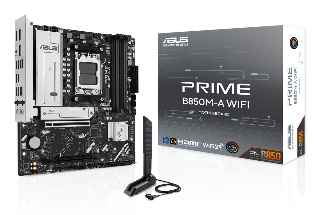 ASUS PRIME B850M-A WIFI AMD B850 Socket AM5 micro ATX