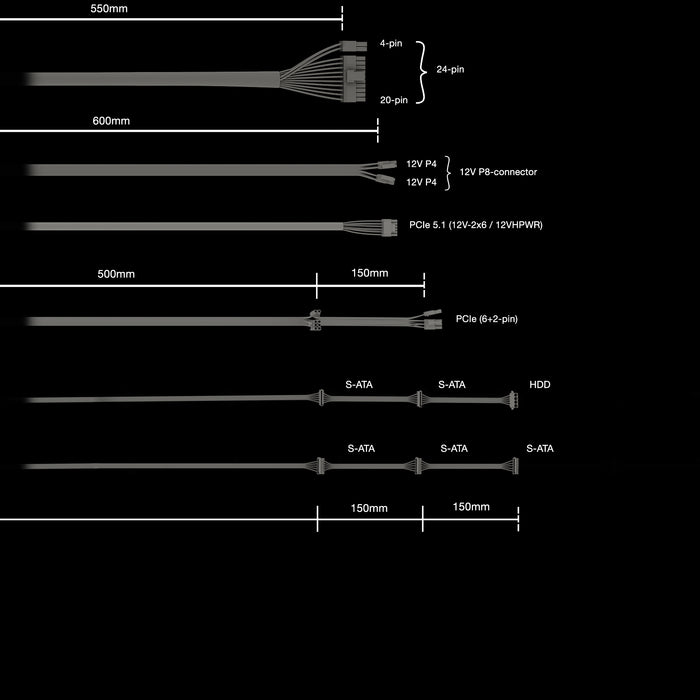 be quiet! PURE POWER 12 550W power supply unit