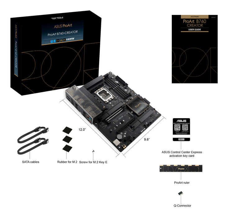 ASUS PROART B760-CREATOR Intel B760 LGA 1700 ATX