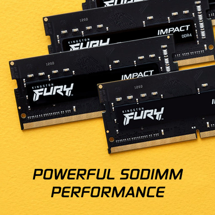 Kingston Technology FURY 32GB 3200MT/s DDR4 CL20 SODIMM Impact