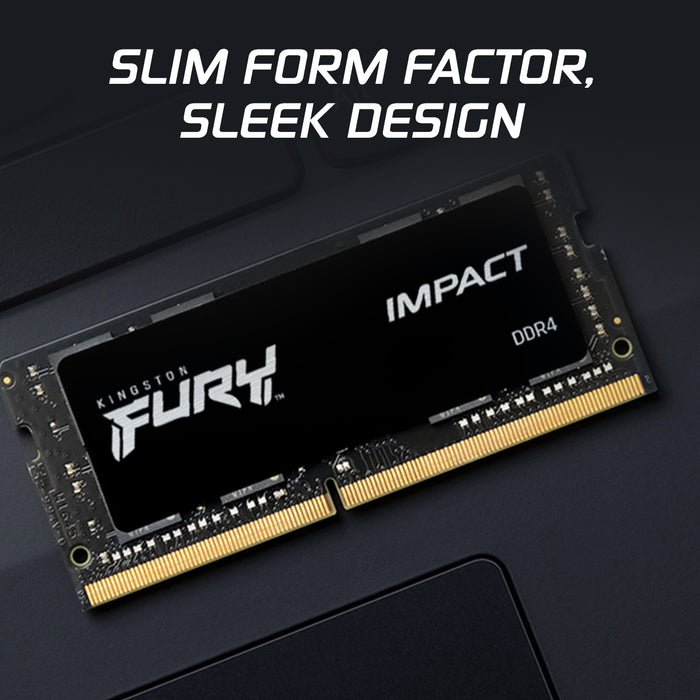 Kingston Technology FURY 32GB 3200MT/s DDR4 CL20 SODIMM Impact