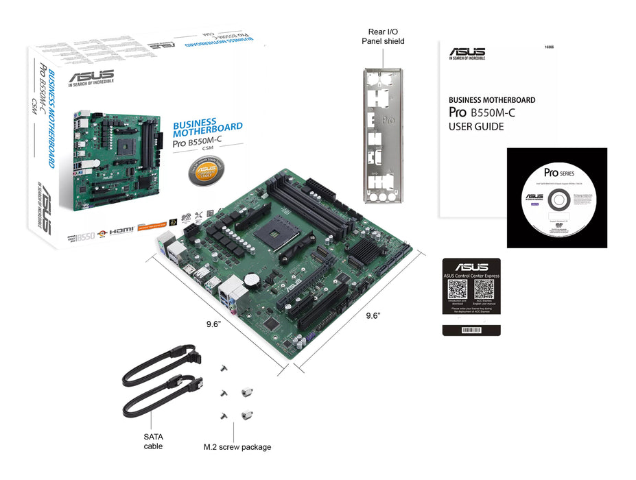 ASUS PRO B550M-C/CSM