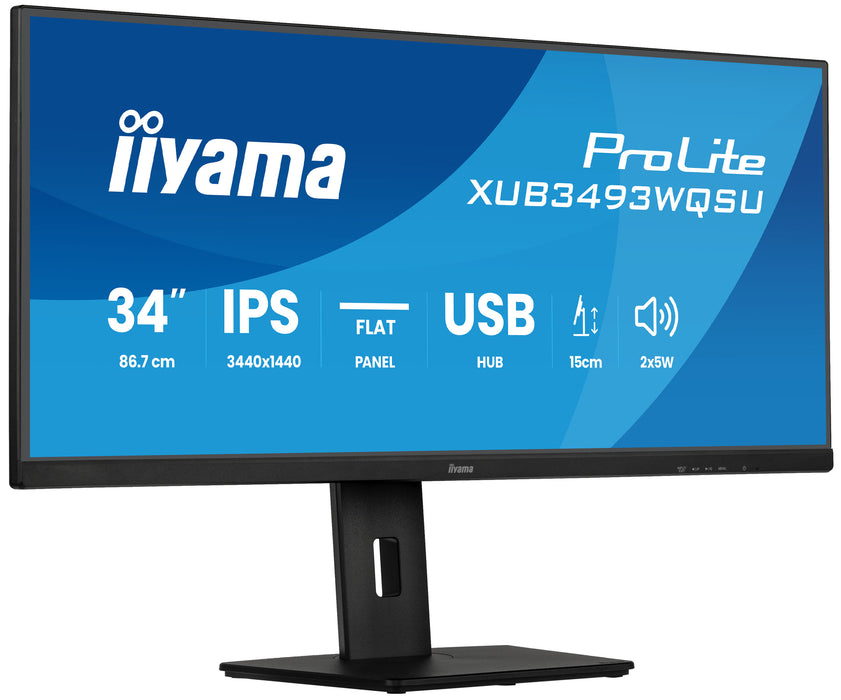 iiyama ProLite XUB3493WQSU-B6 computer monitor