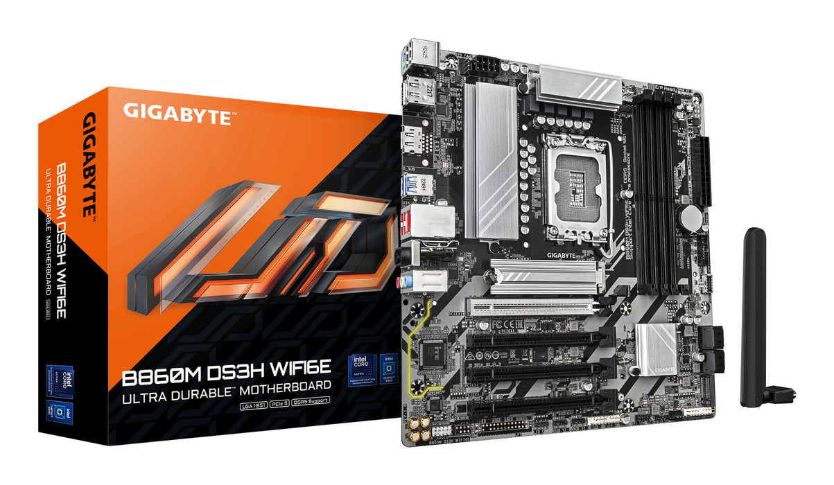 GIGABYTE B860M DS3H WIFI6E motherboard