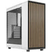 FRACTAL DESIGN MIDI NORTH CHARCOAL WHITE WITH SIDE WINDOW