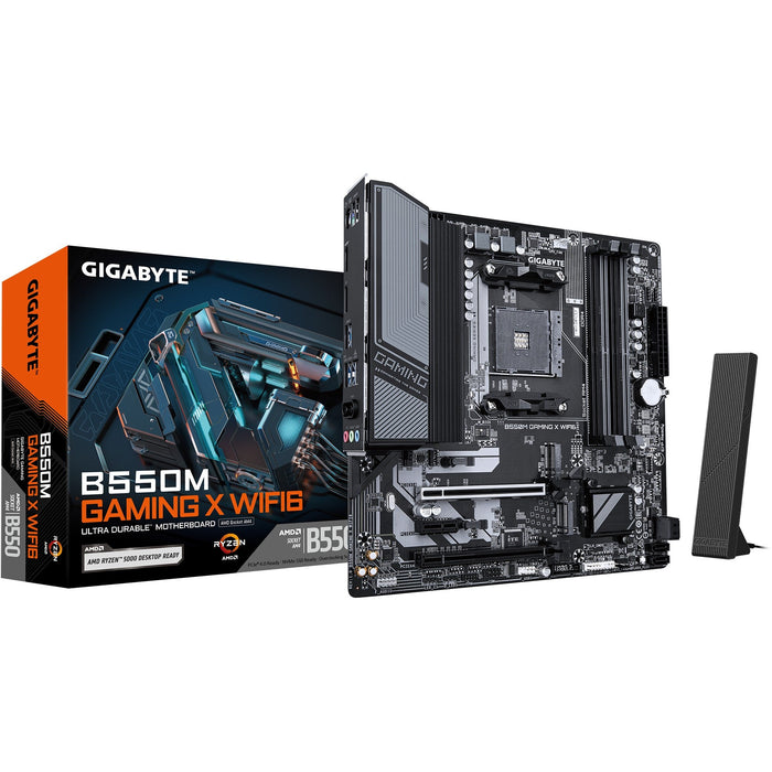 GIGABYTE B550M GAMING X WIFI6 Motherboard - AMD Ryzen 5000 CPUs
