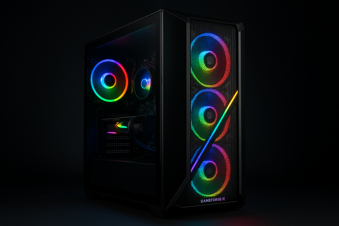 PC Gaming Mini , Midi Tower Cases , BE Quiet , Thermaltake , Chieftan , Corsair , CoolerMaster , Sharkoon , MSI , LC-Power , Gigabyte , Fractal Design , Available to buy from Ireland PC Builders and PC Component Store Gameforce.ie